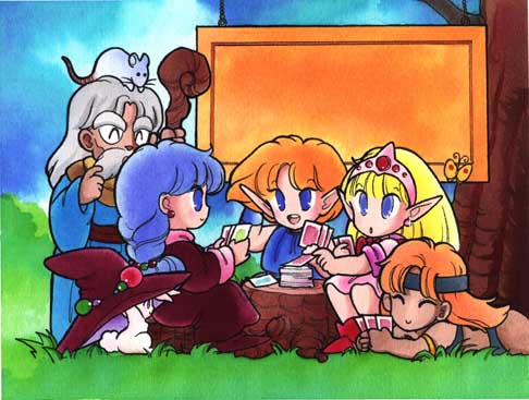 Monster Maker (cardgame) characters